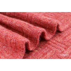 Smooth Light Sequin Knitting Yarn , 1/3.2NM Moistureproof Red Sequin Yarn