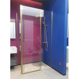760x760 Bathroom Shower Room Polished Chrome Square Shower Enclosure