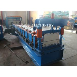 China Roofing Sheet Standing Seam Roll Forming Machine High Speed 8-12m/min supplier