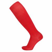 China Flat Knit Soccer Sticky Socks Polyester Football Sports Grip Socks on sale