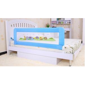 Blue Baby Bed Rails , Modern Design Folding Child Safety Bed Rails