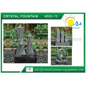 Carving Granite Cast Stone Garden Fountains Indoor / Outdoor Ornaments