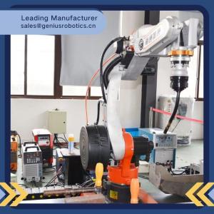 China Multistation Robotic Mig Welding Machine Electric Drive 1400mm Max Reach Fully Digital supplier