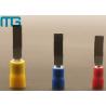 China Vinyl Lipped Blade Insulated Wire Terminals , LBV Series Copper Insulated Crimp Terminals wholesale