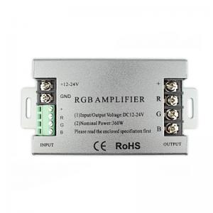 China Aluminum Shell LED Signal Power Amplifier RGB Dimming 30A 150W 360W 720W supplier