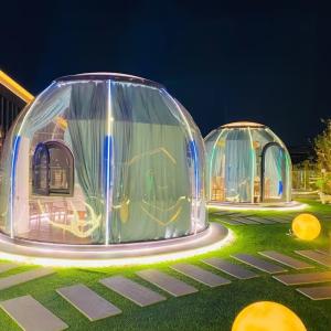 China OEM / ODM Available Transparent Dome House Made Of PC Dome House Aluminium wholesale