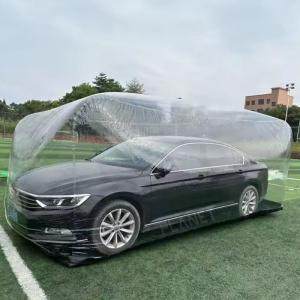 Outdoor Portable Anti Dust Inflatable Car Cover Inflatable Car Shelter Tent Inflatable Car Tent For Rental