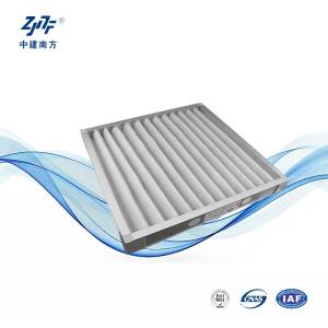 China 6-15Pa 耐性と簡単な取り付け、カントリーマーケット向けポリエステル製エアプレフィルター wholesale