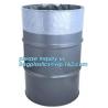 Durable Round Bottom Plastic Drum Barrel Liners Bags, plastic PE round bottom