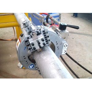 China Automatic Portable Pipe Cutting And Beveling Machine , Cold Cutters For Pipe OD Mounted wholesale
