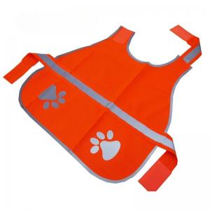 China Nylon Reflective Pet Vest Dog Hi Vis Vest With Velcro Closure For Small Dogs supplier