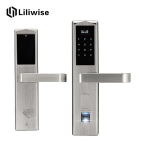 China Stainless Steel Biometric Electronic Door Locks With APP Dynamic Password supplier