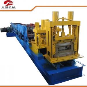 China The Infinite Shear C Type Steel Purlin Roll Forming Machine Custom Color supplier