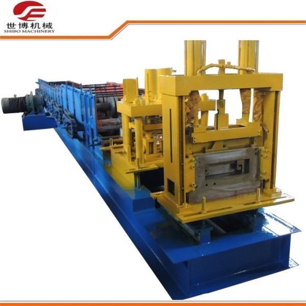 The Infinite Shear C Type Steel Purlin Roll Forming Machine Custom Color