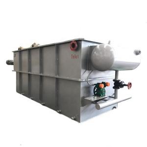 China Stainless Steel Automatic Solid-Liquid Separation 3-37KW Dissolved Air Floating Plant supplier