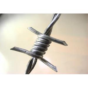 Pvc Coated Double Twist Steel Barbed Wire 50kg Roll For Railway