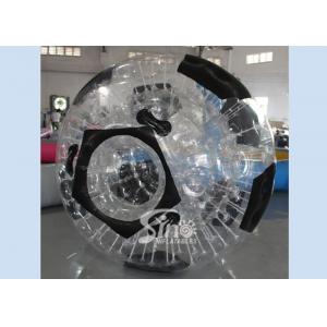 2.0m Dia. giant clear inflatable soccer ball for outdoor zorb ball game equipment