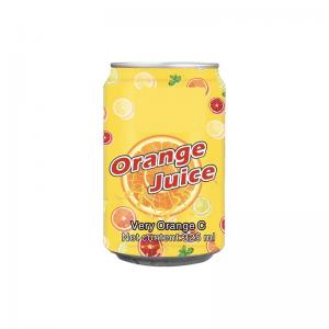 Recyclable Healthy Soft Drink Canning Natural 0.35L Refreshing Taste Cold Drink Canning