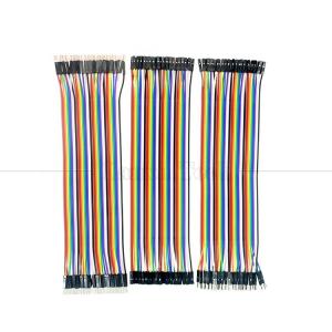 China 40 PIN mâle femelle à mâle femelle Dupont GPIO câble panneau de repassage fil pour Arduino supplier