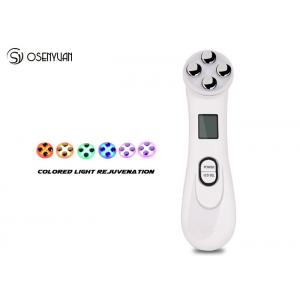 China Skin Tightening Lifting Ultrasound Beauty Machine Ultrasonic Led Light Therapy At Home supplier