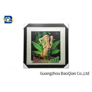 Sexy / Nude Girl 5D 3D Lenticular Printing Pictures For Home Decoration