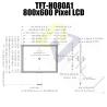 China 8 Inch TFT LCD Display | 800x600 Resolution With RGB Interface wholesale