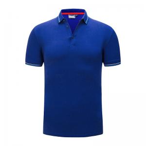 Flyita Custom Mens 100% Cotton Polo Shirts Office Short Sleeve T Shirt