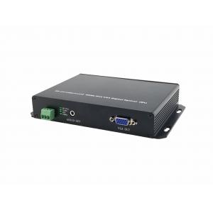 China 1 Channel 1080P/60Hz VGA to Fiber Video Converter + 1 Channel Stereo 1080P VGA Video Converter Video supplier