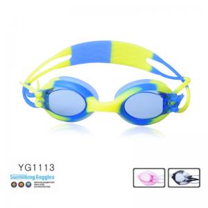 China professional children's swimming goggles with Anti-fog supplier