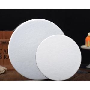 China Direct Exquisite Food Grade Circle Cardboard Cake Paper Boards Round Silver Base Tray supplier