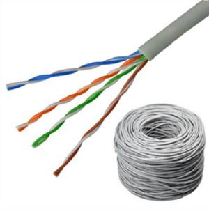 China Outdoor Lan Network Cable CAT6 UTP PVC Jacket FTTH FTTB FTTX Network Application supplier