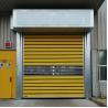 China 1.0mm Industrial Sliding Doors , Industrial Overhead Doors 100mm Width wholesale