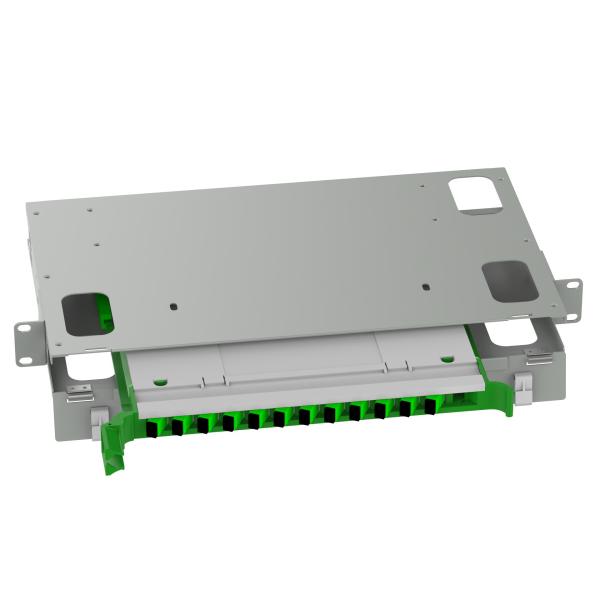 5 Time 12-Port SC Type Fiber Optic Distribution Patchpanel for Durable FTTX Applications