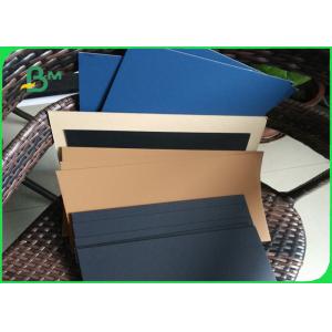 1.5mm Grey Board Sheets Laminated With White / kraft / blue color