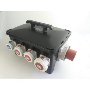 China Safety Portable Power Distribution Center , Heavy Duty Rubber Generator Spider Box supplier