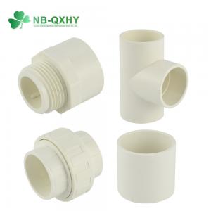 China ASTM Sch40 PVC UPVC Pipe Fitting Plastic Pipe Joint Fitting for Water Supply Coupling supplier