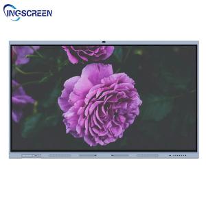 China Multitouch Infrared Interactive Flat Panel Display For Classroom 65 75 86in supplier