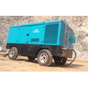 China 150Cfm 145Psi Diesel Screw Compressor For Drilling Rig Piling Industry supplier
