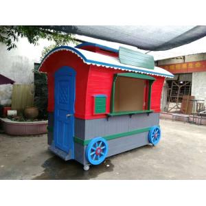China Outdoor Cute Train Mobile Vending House CE Approved For Food / Coffee supplier