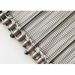Chain Link 1mm Ss Wire Mesh Conveyor Belt For Oven Baking Bakery