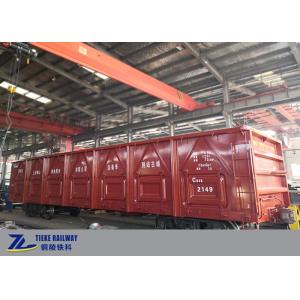 EN Standard Open Top Bulk Wagon Railcar 70t Load Wagons 80km/H