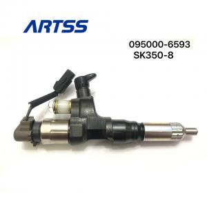 J08E 095000-6593 Common Rail Fuel Injector Nozzle For SK350-8 Repair Set