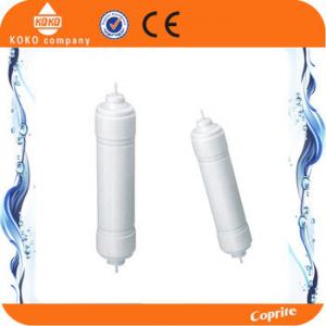 China Cartouches filtrantes blanches de l'eau de rechange 10 pouces, cartouche stable d'épurateur de l'eau d'écoulement supplier