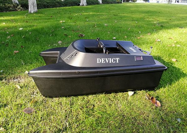 DEVC-300 black carp catamaran bait boat style radio control , RC Fishing Bait