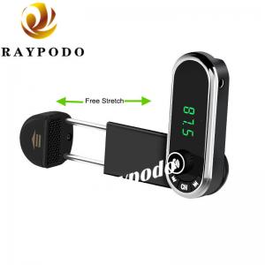FM Transmitter Bluetooth Receiver Fast Car Charger Phone Mount With USB Car Adapter