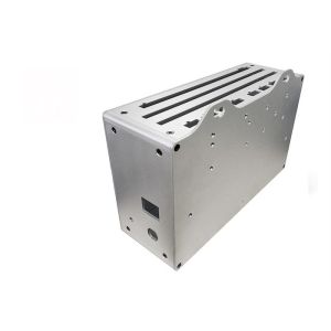 China Construction Sheet Metal Processing Anodized Finishing Custom Aluminum Cabinet and chassis wholesale
