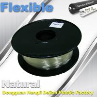 China Soft pla filament 1.75 / 3.0 mm  Flexible 3d Printer Filament for 3d  printing on sale