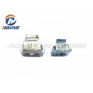 Square Lock Hex Head Nuts Carbon Steel Blue White Zinc Plated M3 M4 M5 M6 M8