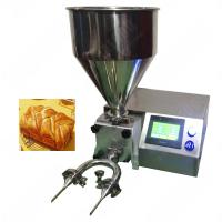 China Bread croissant injecting cup cake decorating ice cream filling machine on sale