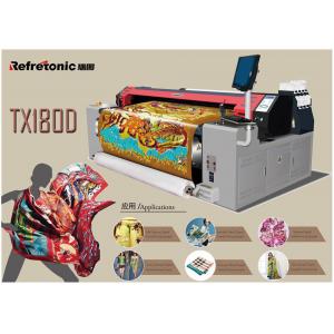 China 4 Colors Reactive Sublimation Printing Machine 34.5sq.M Per Hour supplier